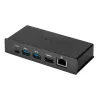 Dokų stotelė Targus DOCK421GLZ planšetiniam kompiuteriui išmaniajam telefonui USB Type-C juoda