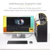 StarTech.com 1m DisplayPort 2.1 laidas, VESA sertifikuotas DP80 DisplayPort laidas su UHBR20/HDR/DSC 1.2a/HDCP 2.2, 16K/8K 60Hz, 4K 240Hz, 80Gbps, DP 2.1 laidas, UHD monitoriaus laidas, M/M