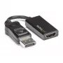StarTech.com DisplayPort į HDMI adapteris - 4K 60Hz aktyvus DP 1.4 į HDMI 2.0 vaizdo keitiklis - DP į HDMI monitoriaus/TV/ekrano kabelio adapteris - užfiksuojanti DP jungtis