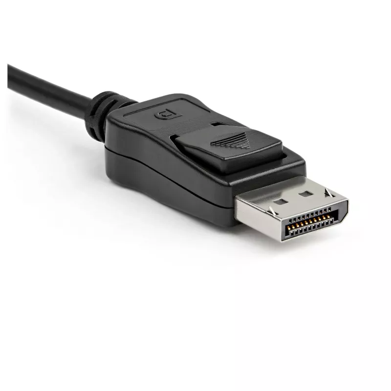StarTech.com DisplayPort į HDMI adapteris - 4K 60Hz aktyvus DP 1.4 į HDMI 2.0 vaizdo keitiklis - DP į HDMI monitoriaus/TV/ekrano kabelio adapteris - užfiksuojanti DP jungtis