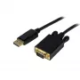 StarTech.com 10 pėdų (3 m) DisplayPort į VGA kabelis – aktyvus DisplayPort į VGA adapterio kabelis – 1080p vaizdo įrašas – DP į VGA monitoriaus kabelis – DP 1.2 į VGA keitiklis – fiksuojama DP jungtis