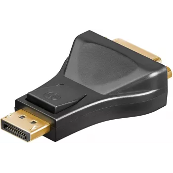 „Microconnect DPDVI“ laido jungčių adapteris DisplayPort į DVI-D Dual Link 24+5, pilkas