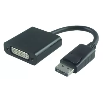 „Microconnect DPDVI015“ vaizdo kabelio adapteris 0,15 m DisplayPort - DVI-I juodas