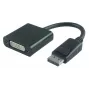 „Microconnect DPDVI015“ vaizdo kabelio adapteris 0,15 m DisplayPort - DVI-I juodas