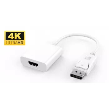 Microconnect DPHDMI3W vaizdo kabelio adapteris 0,15 m DisplayPort HDMI Baltas