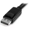 StarTech.com 3 pėdų (1 m) skydo montavimo DisplayPort laidas - 4K x 2K - DisplayPort 1.2 ilginimo laidas iš tėvo į motiną - DP vaizdo ilgintuvo laidas su skydo montavimo DP jungtimi - DP monitoriaus laidas
