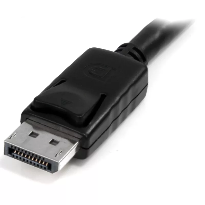 StarTech.com 3 pėdų (1 m) skydo montavimo DisplayPort laidas - 4K x 2K - DisplayPort 1.2 ilginimo laidas iš tėvo į motiną - DP vaizdo ilgintuvo laidas su skydo montavimo DP jungtimi - DP monitoriaus laidas