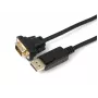Microconnect DP-VGA-MM-100 vaizdo kabelio adapteris 1 m DisplayPort VGA (D-Sub) Juodas