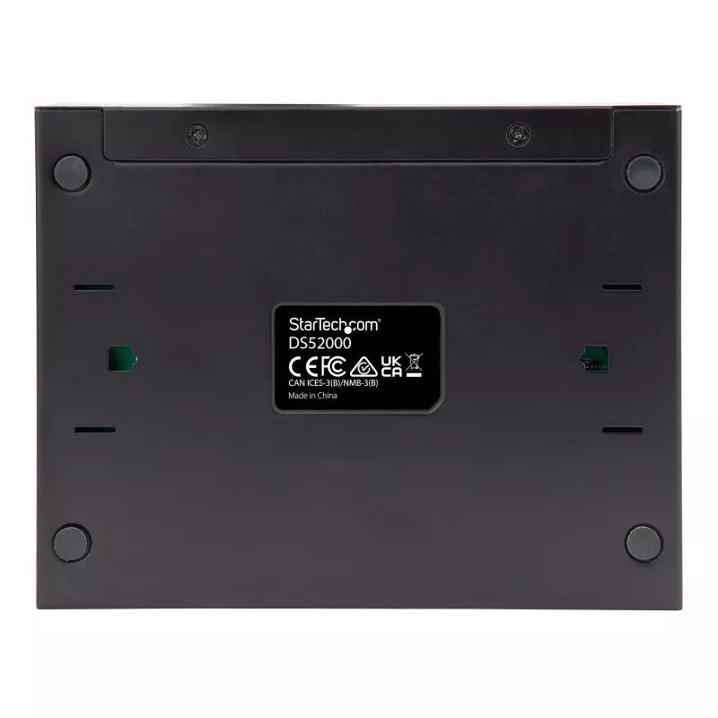 StarTech.com Nevaldomas 2,5G komutatorius - 5 prievadų gigabitinis komutatorius - 2,5GBASE-T nevaldomas eterneto komutatorius - eterneto skirstytuvas - DIN bėgelio arba sieninis montavimas - kelių gigabitų - Auto-MDIX - 9K Jumbo