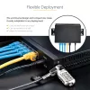 StarTech.com Nevaldomas 2,5G komutatorius - 5 prievadų gigabitinis komutatorius - 2,5GBASE-T nevaldomas eterneto komutatorius - eterneto skirstytuvas - DIN bėgelio arba sieninis montavimas - kelių gigabitų - Auto-MDIX - 9K Jumbo