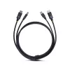 StarTech.com 1,8 m DisplayPort ir USB 5 Gbps KVM laidas, 4K 60Hz, universaliai suderinamas DP 1.2/USB 3.0 kombinuotas laidas KVM komutatoriams