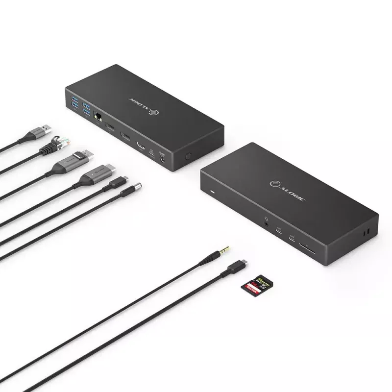 Dokingo stotelė ALOGIC MA3 USB-C Trigubo Ekrano DP Alt. Režimas