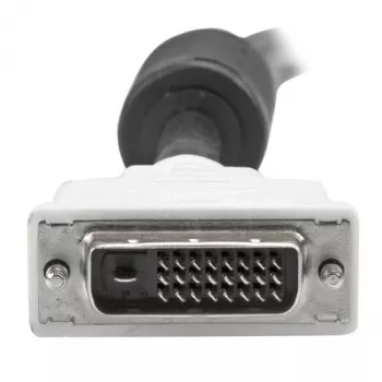 StarTech.com 10m DVI-D Dual Link laidas – M/M, 10 m, DVI-D, DVI-D, Vyr., Vyriška, Juoda, Balta