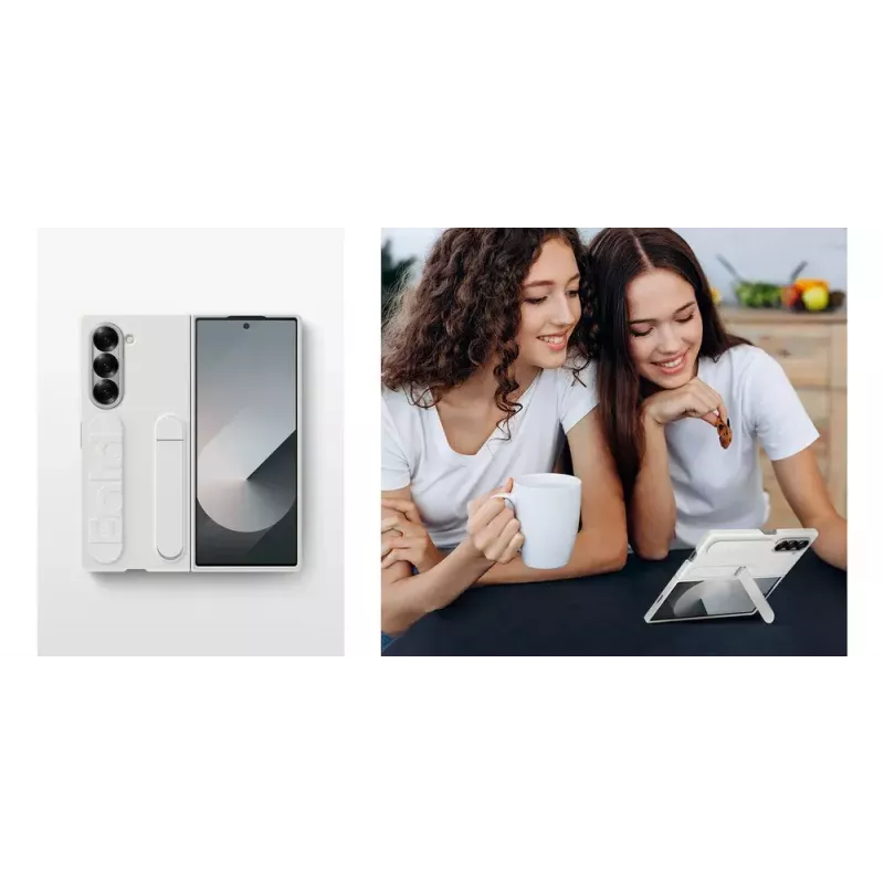 Samsung EF-MF956TJEGWW mobiliojo telefono dėklas 19,3 cm (7,6 colio) Užvalkalas Pilka