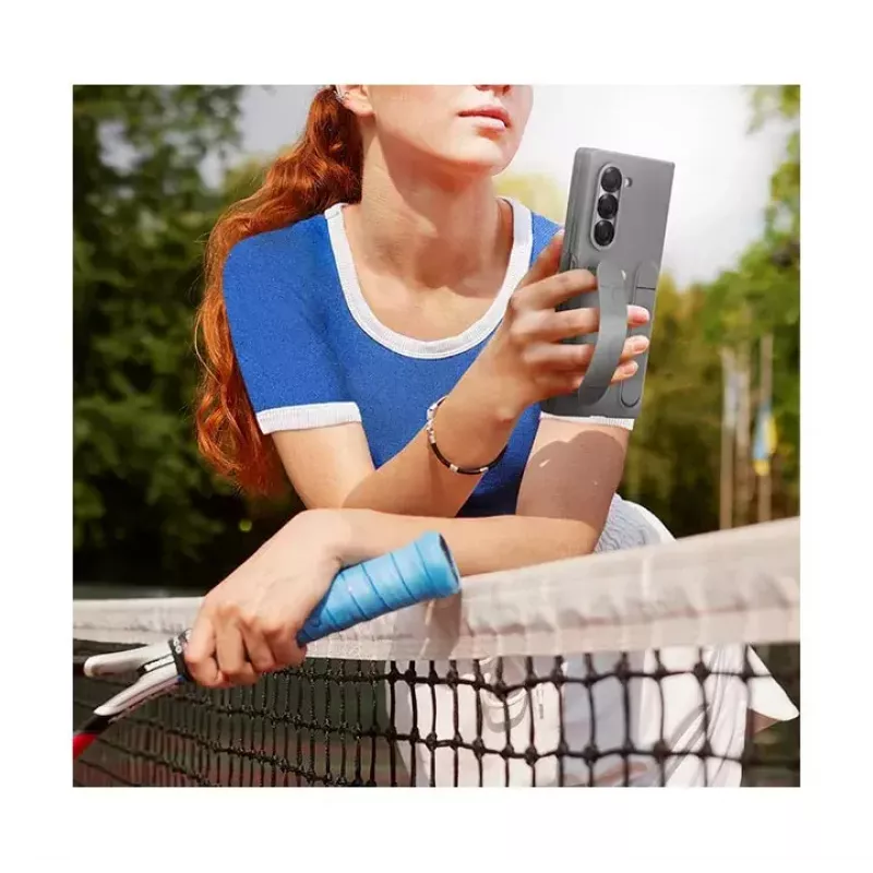 Samsung EF-MF956TJEGWW mobiliojo telefono dėklas 19,3 cm (7,6 colio) Užvalkalas Pilka