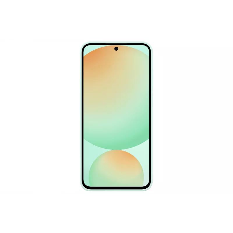 Silikoninis dėklas Samsung Galaxy S24 FE dangtelis mėtų spalvos