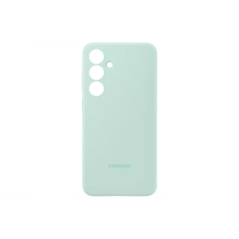 Silikoninis dėklas Samsung Galaxy S24 FE dangtelis mėtų spalvos
