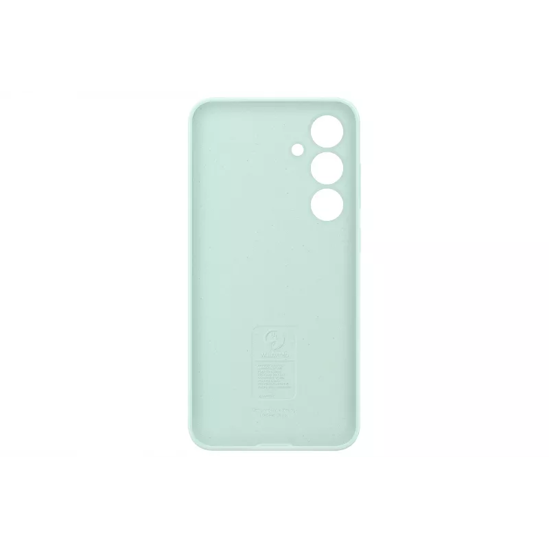 Silikoninis dėklas Samsung Galaxy S24 FE dangtelis mėtų spalvos