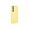 Dėklas „Samsung Galaxy S24 FE“ silikoninis, vienspalvis geltonas