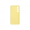 Dėklas „Samsung Galaxy S24 FE“ silikoninis, vienspalvis geltonas