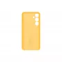 Silikoninis dėklas Samsung Galaxy S24+ geltonas 17 cm 6,7 colio