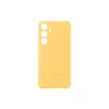 Silikoninis dėklas Samsung Galaxy S24+ geltonas 17 cm 6,7 colio