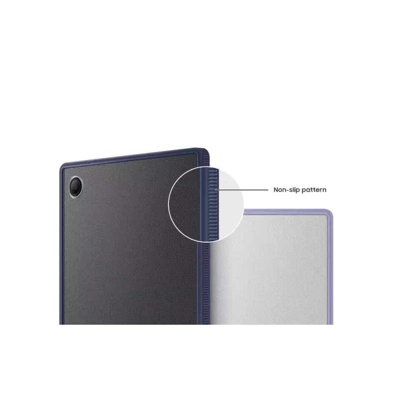 Planšetės dėklas Samsung EF-QX200TNEGWW, skirtas Galaxy Tab A8 10,5 col. — tamsiai mėlynas, dėklo tipas