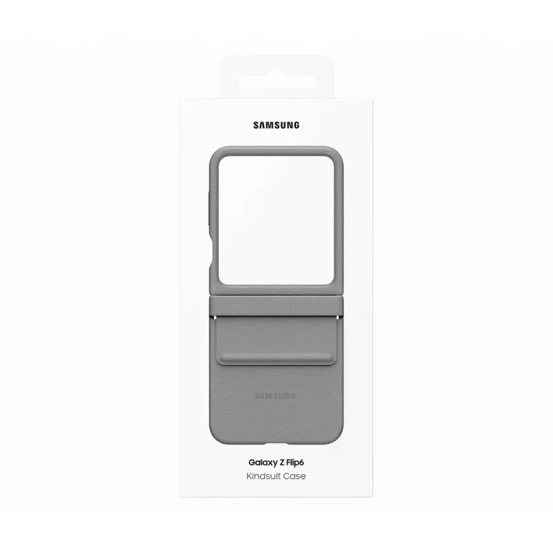 Samsung EF-VF741PJEGWW mobiliojo telefono dėklas 17 cm (6.7 col.) Dangtelis Pilka