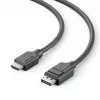 ALOGIC DisplayPort į HDMI kabelis 3 m EL2DPHD-03 aukštos kokybės