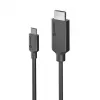 ALOGIC Elements Series USB-C į HDMI kabelis 4K, kištukas-kištukas, 1 m