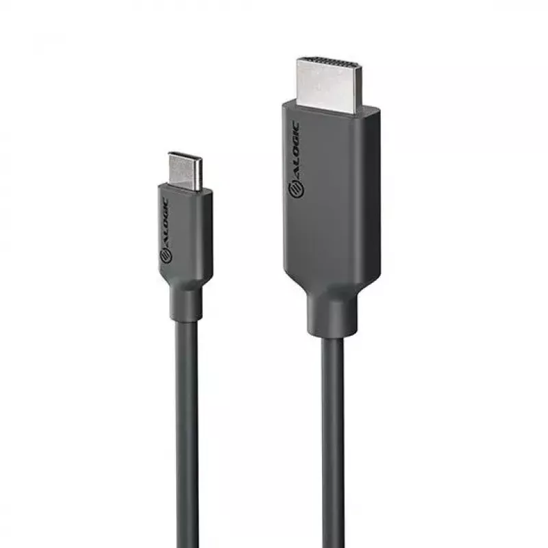 ALOGIC Elements Series USB-C į HDMI kabelis 4K, kištukas-kištukas, 1 m