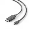 ALOGIC Elements serijos USB-C į HDMI kabelis 4K kištukas-kištukas 2 m