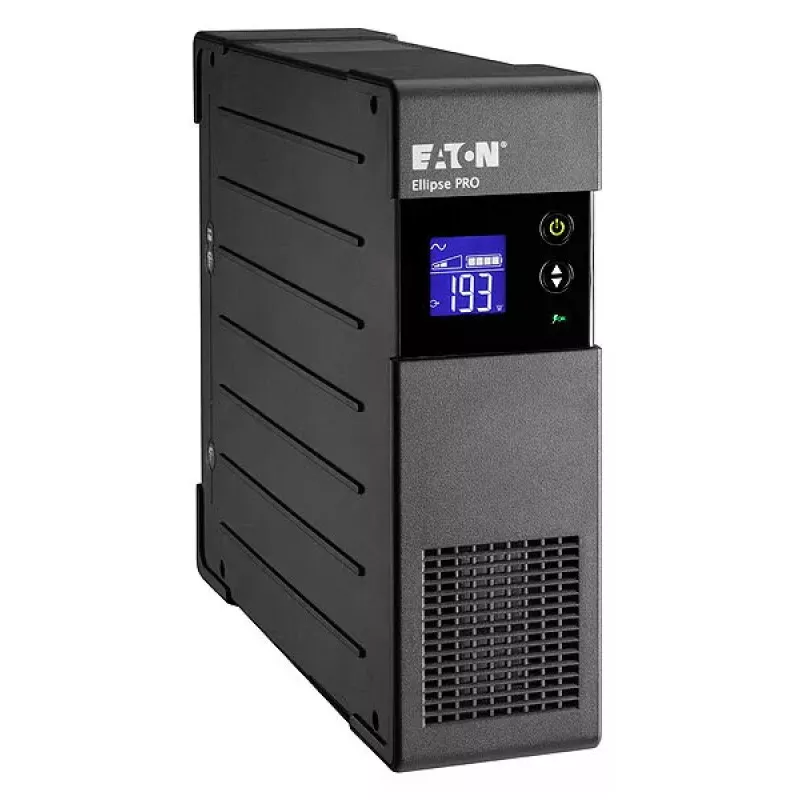 Nepertraukiamo maitinimo šaltinis Eaton Ellipse PRO 650 FR, linijinės-interaktyvios UPS, 0,65 kVA (400 W), 4x E tipo lizdai, LCD, bokštas