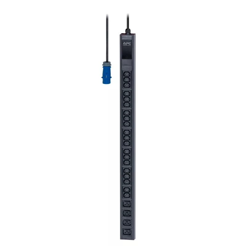 APC Easy Rack PDU, Basic, 0U, 1 fazė, 3,7kW, 230V, 16A, 20 x C13 ir 4 x C19 išvadai, IEC60309 2P+E įvestis