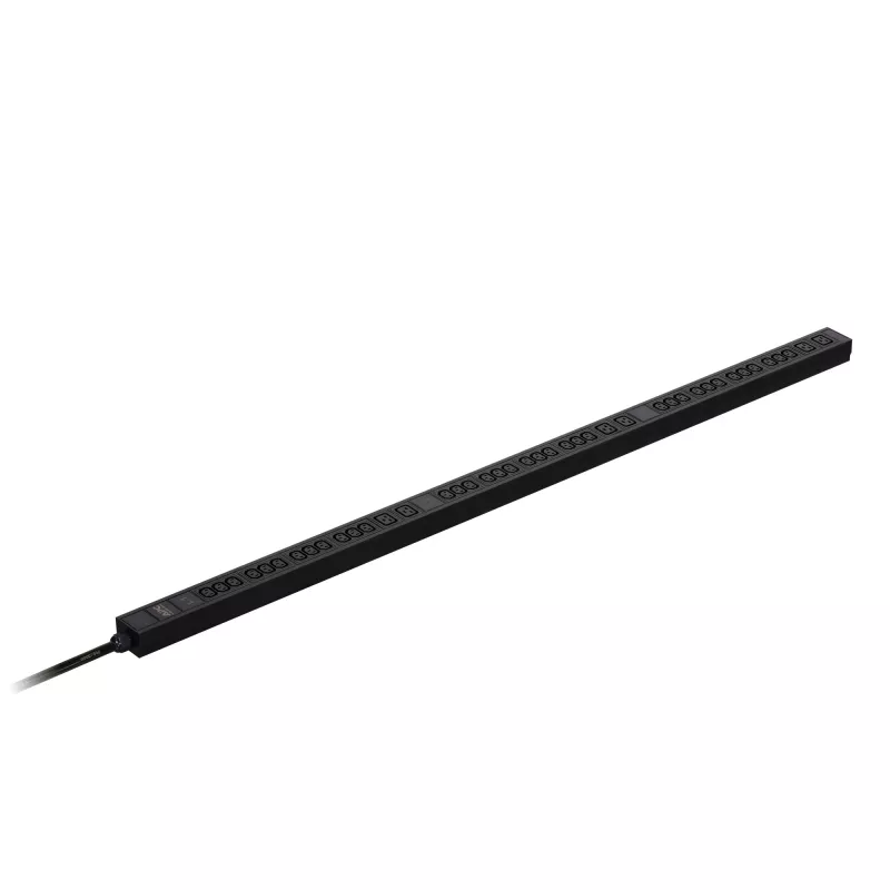 APC Easy Rack PDU, Basic, 0U, 3 fazės, 11kW, 230V, 16A, 36 x C13 ir 6 x C19 lizdai, IEC60309 3P+N+PE įvadas