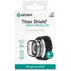 eSTUFF Titan Shield viso korpuso ekrano apsauga, skirta Apple Watch Series 9/8/7 45 mm – skaidri