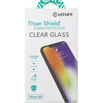 eSTUFF Apple iPhone XR skaidri ekrano apsauga