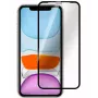 eSTUFF Apple iPhone XR visiškai dengiantis ekrano apsauginis stiklas