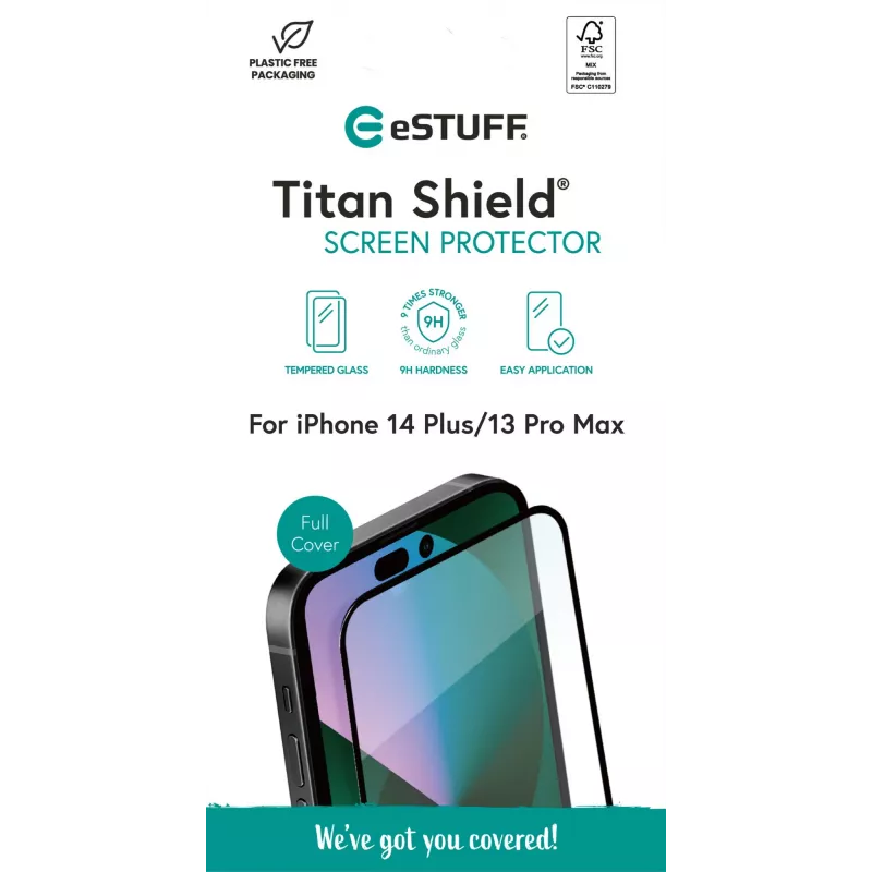 eSTUFF ES501371 mobiliojo telefono ekrano / nugarėlės apsauga Skaidri ekrano apsauga Apple 1 vnt.
