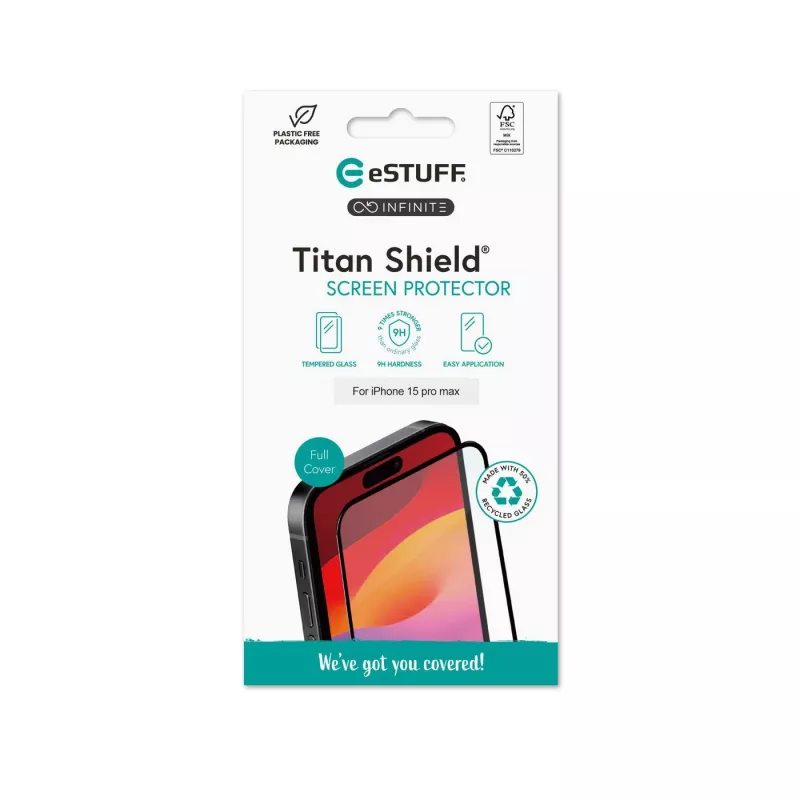 eSTUFF ES501416 mobiliojo telefono ekrano / galinės dalies apsauginė plėvelė Skaidri ekrano apsauginė plėvelė Apple 1 vnt.
