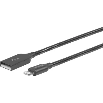 eSTUFF ES601165 Lightning laidas 1.5 m Pilka