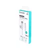 Lightning laidas eSTUFF ES601170 1m USB A 2.4A 5V Baltas