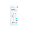 Lightning laidas eSTUFF ES602270 3 m USB-C 2,4 A baltas