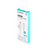 Lightning laidas eSTUFF ES602270 3 m USB-C 2,4 A baltas