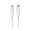 Lightning laidas eSTUFF ES602270 3 m USB-C 2,4 A baltas