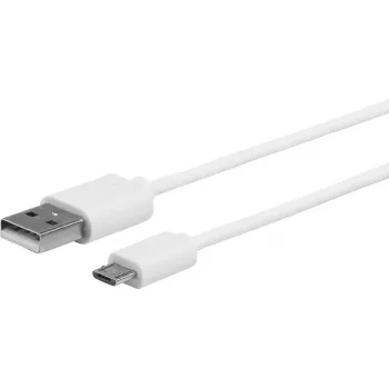 eSTUFF ES603007 USB laidas USB 2.0 1 m USB A Micro-USB B Baltas