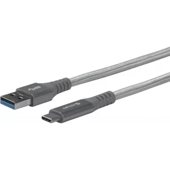 eSTUFF ES605151 USB laidas USB 3.2 Gen 1 (3.1 Gen 1) 1 m USB C USB A Pilka