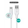 eSTUFF ES605270 USB laidas USB 2.0 2 m USB C USB A Baltas