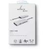 eSTUFF ES623009 sąsajos koncentratorius USB 3.2 Gen 1 (3.1 Gen 1) Type-C 5000 Mbit/s pilka