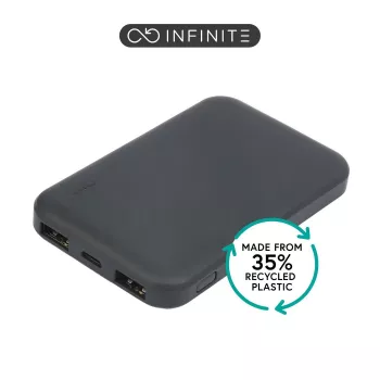 eSTUFF ES641040 išorinė baterija ličio polimero (LiPo) 5000 mAh juoda